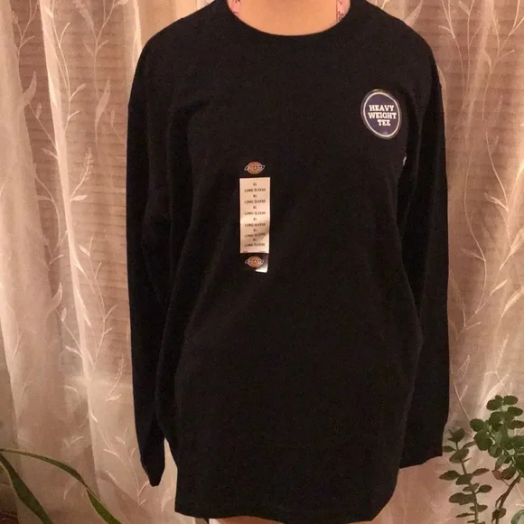 Dickies Black Mens Heavy Weight Tee SZ XL - Picture 1 of 6